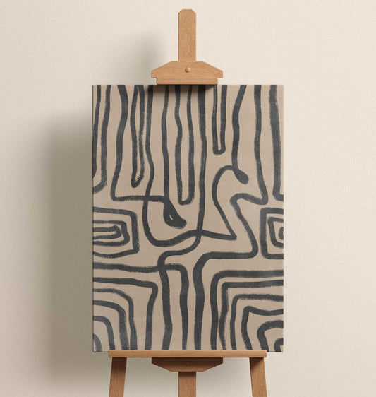 Canvas | Earthy Contours No.4