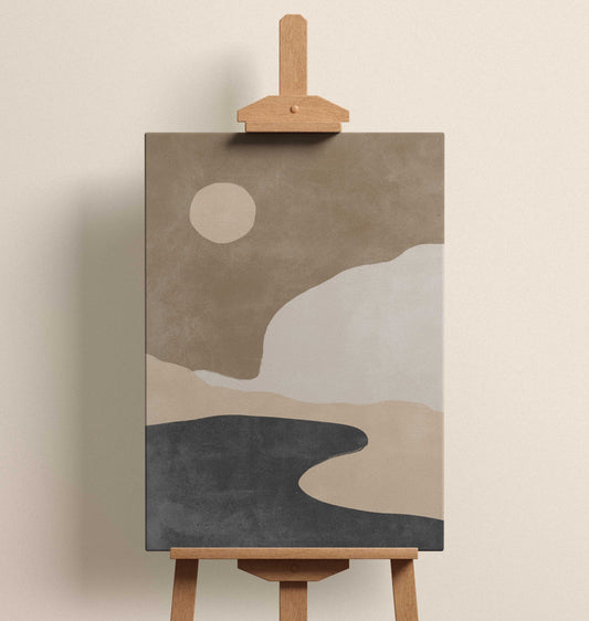 Canvas | Earthy Contours No.5