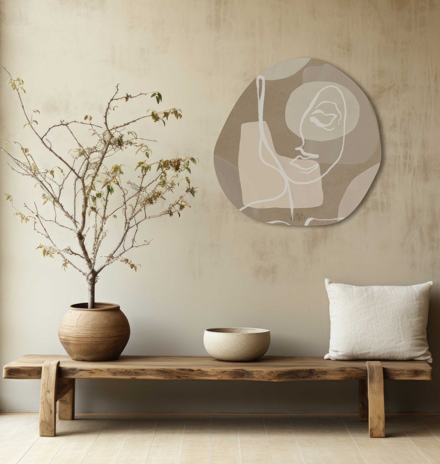 Organic wall circle | Casa Lou Lou Signature collection No.2