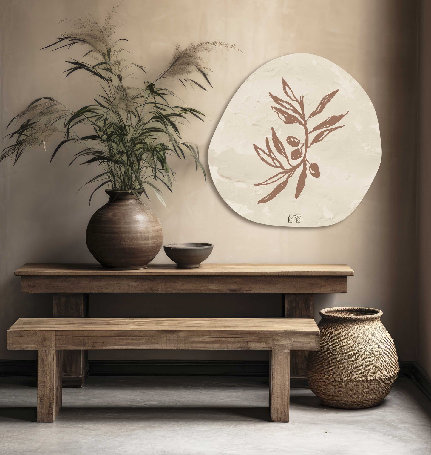 Organic wall circle | Organic Serenity No.4