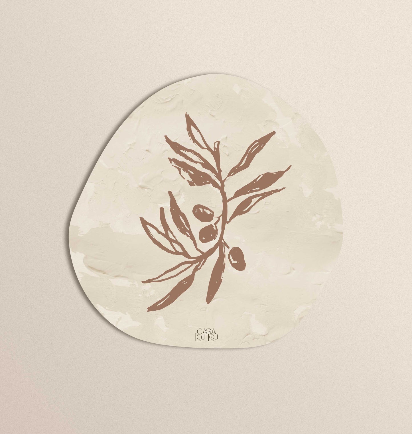 Organic wall circle | Organic Serenity No.4