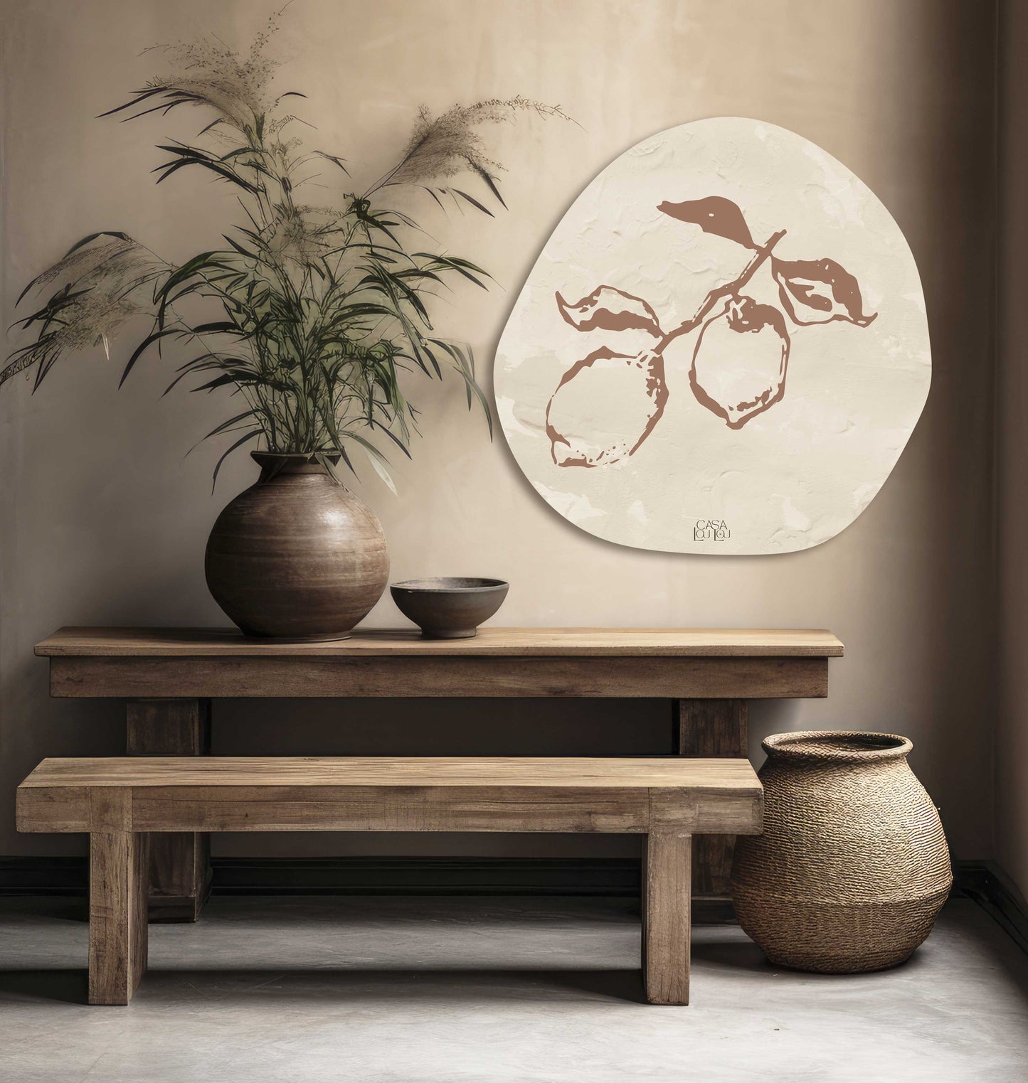 Organic wall circle | Organic Serenity No.6