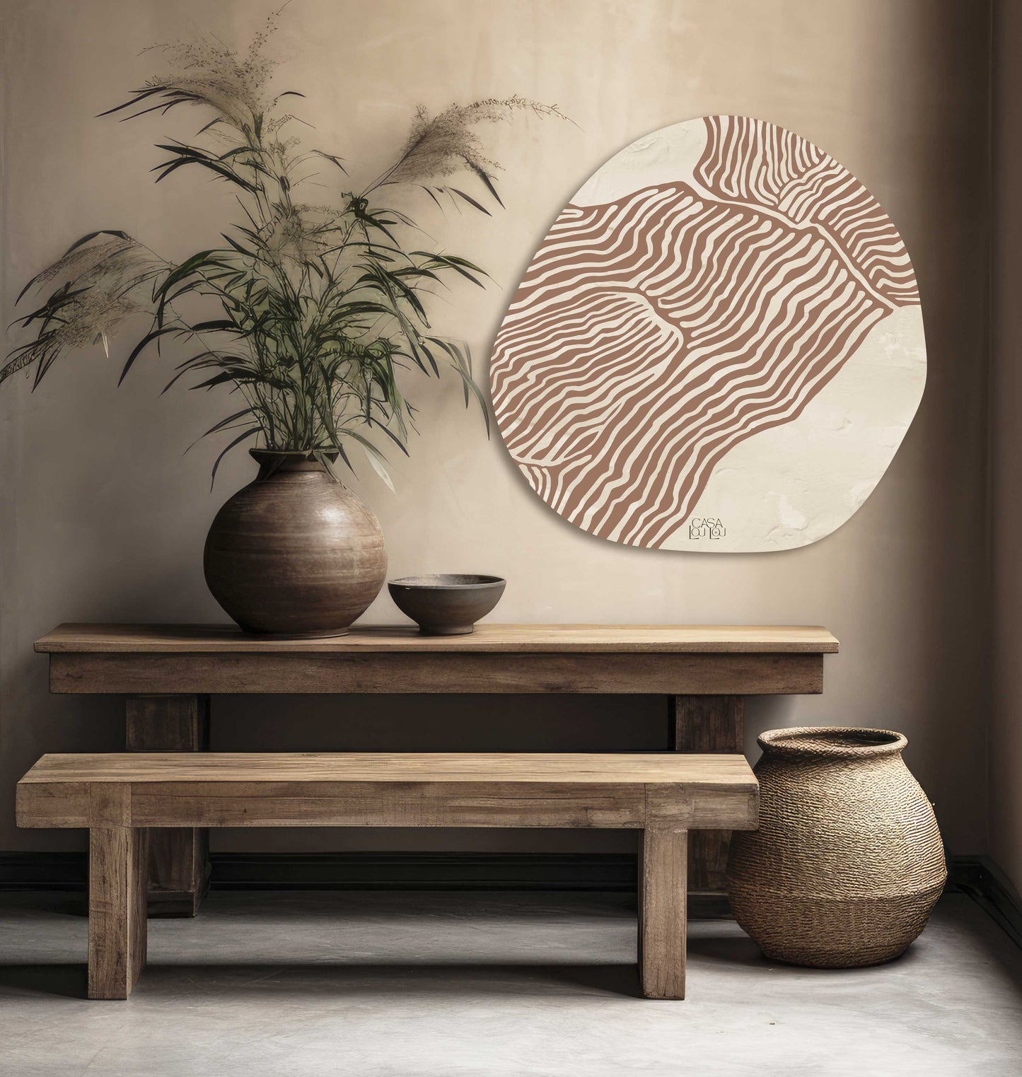 Organic wall circle | Organic Serenity No.7