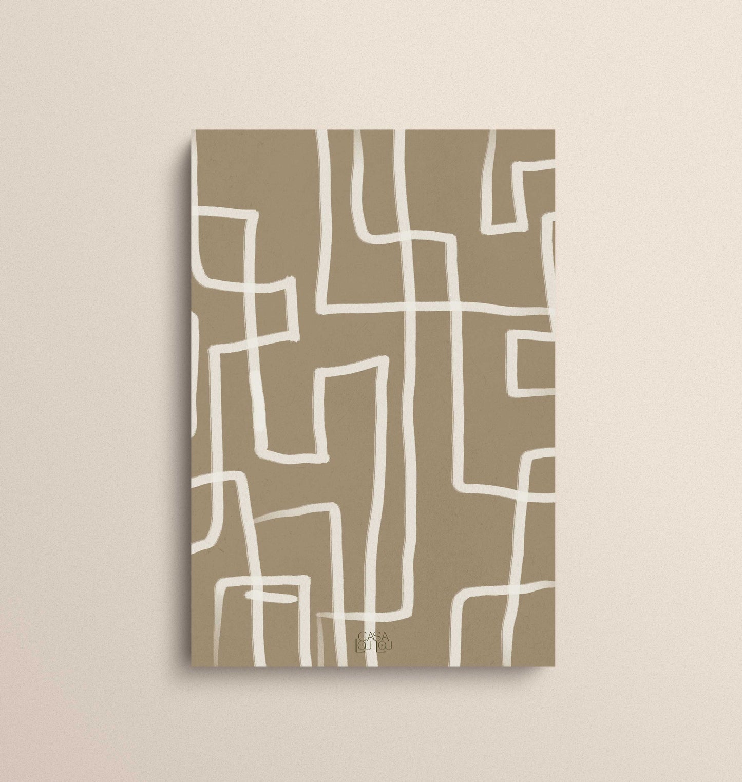 Rectangular wall decoration | Casa Lou Lou Signature collection No.3