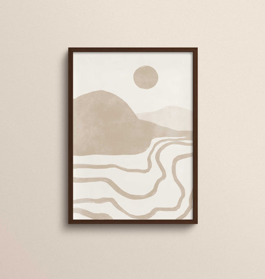 Poster | Earthy Contours No.2