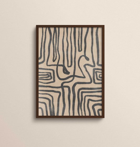 Poster | Earthy Contours No.4