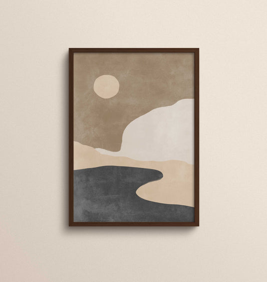 Poster | Earthy Contours No.5