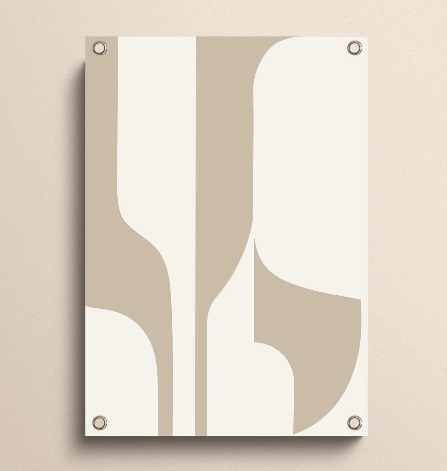 Garden poster | Harmony In Simplicity | Sandy Browns No.1