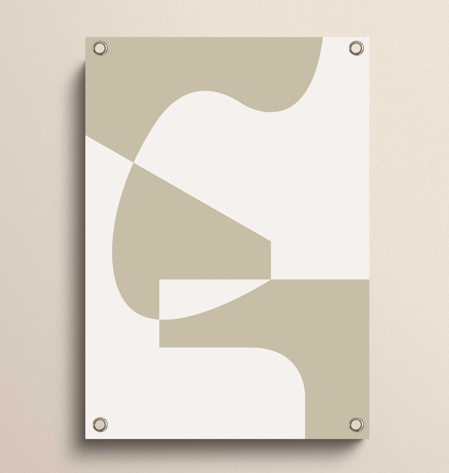 Garden poster | Harmony In Simplicity | Sandy Browns No.3